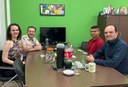Equipe do IFCE recebe estudante que retornou do intercâmbio 2