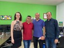 Equipe do IFCE recebe estudante que retornou do intercâmbio