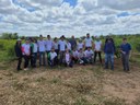Alunos de Agricultura em visita técnica