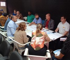 Reunião do Comitê, que aconteceu no auditório do campus
