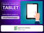 Solicitação de tablets