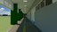 Corredor do novo bloco
