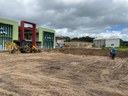 Início das obras do estacionamento e do novo bloco
