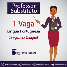 Cartaz sobre processo seletivo