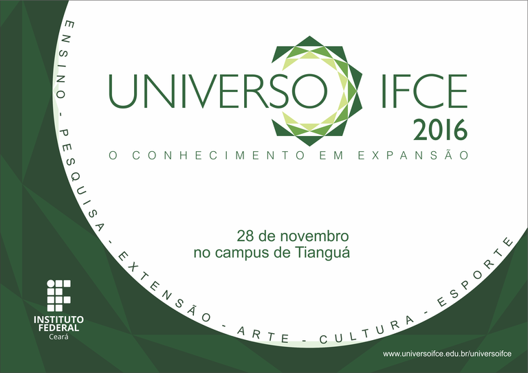 Cartaz Universo IFCE