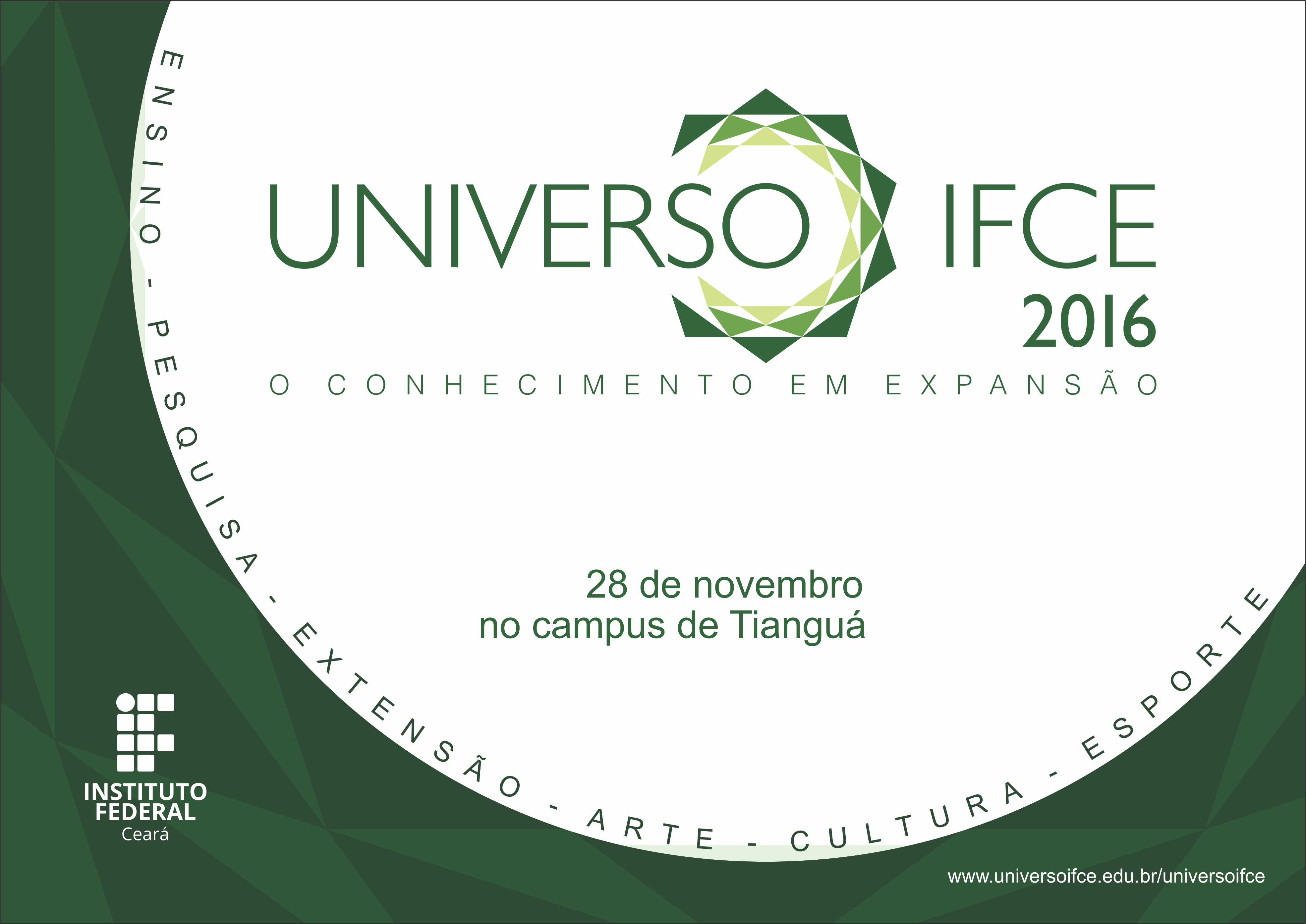 Cartaz Universo IFCE