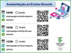 Cartaz das ambientações