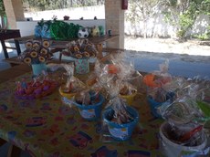 Presentes distribuídos no Dia da Criança IFCE