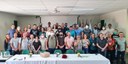 Servidores na abertura do encontro pedagógico