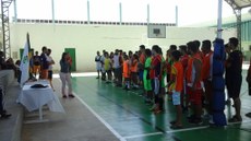 Jogos de Integração na quadra
