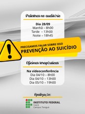 Cartaz do evento