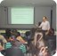 Alunos no auditório