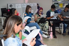 Oficina no Encontro de Letras do IFCE Tianguá