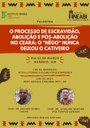 Cartaz da palestra do NEABI
