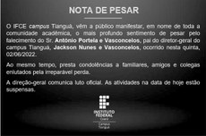 Nota de Pesar