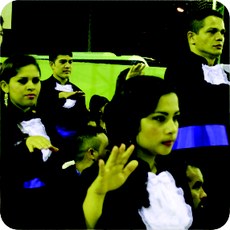 Formandos em solenidade