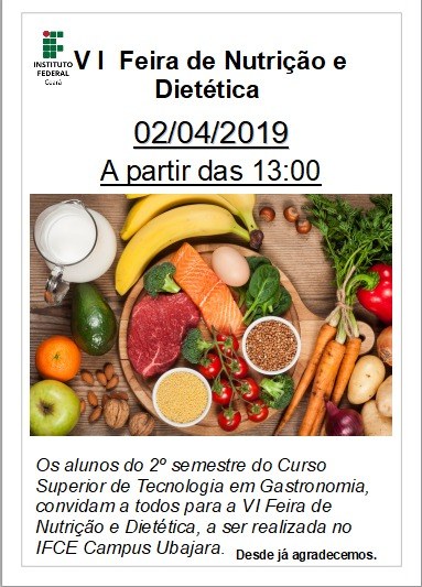 Feira Nutrição e Dietética