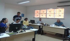 Reunião para definição da setorização do campus